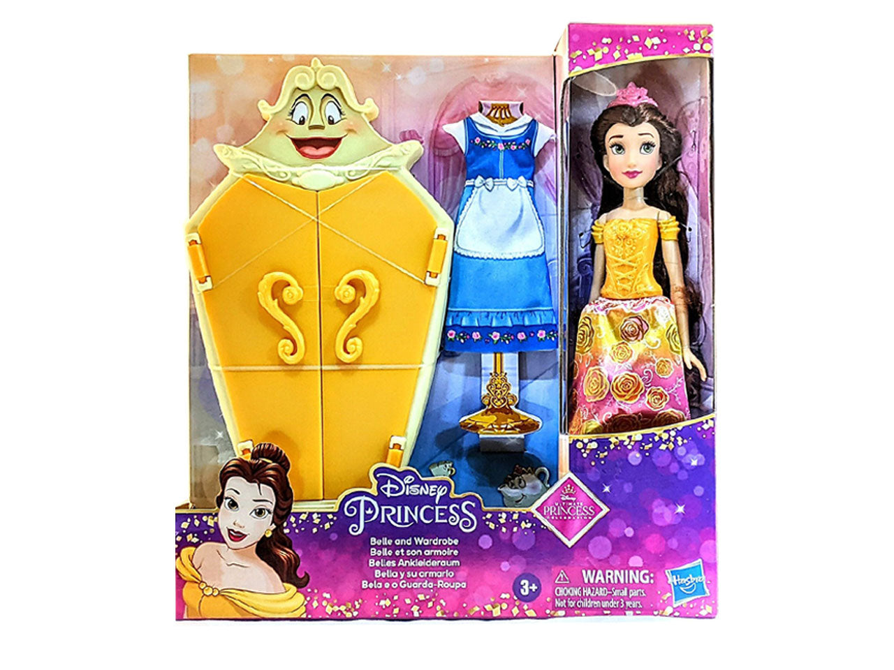 Disney princess la bella e la bestia set guardaroba