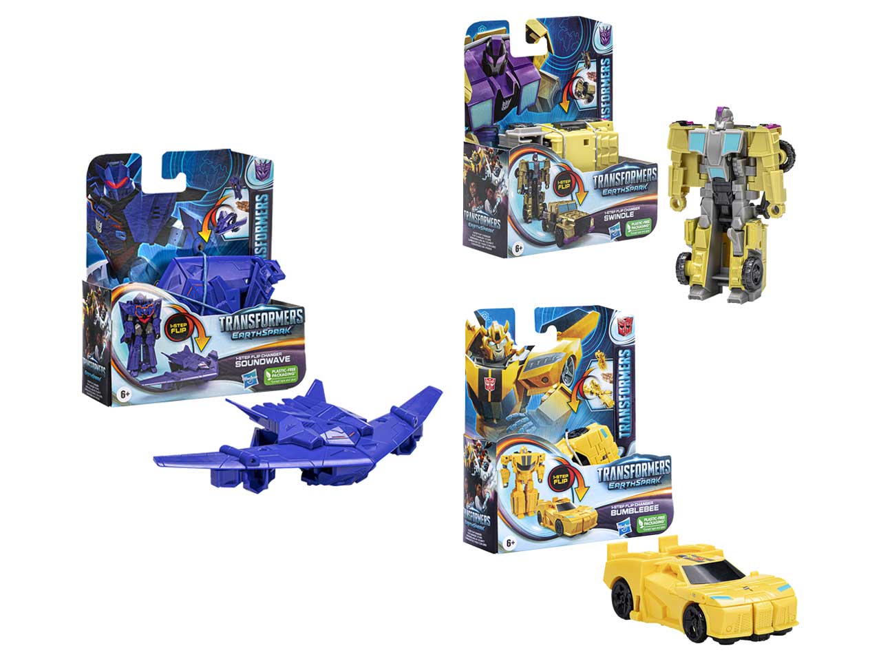 Transformers earthspark 1 step flip