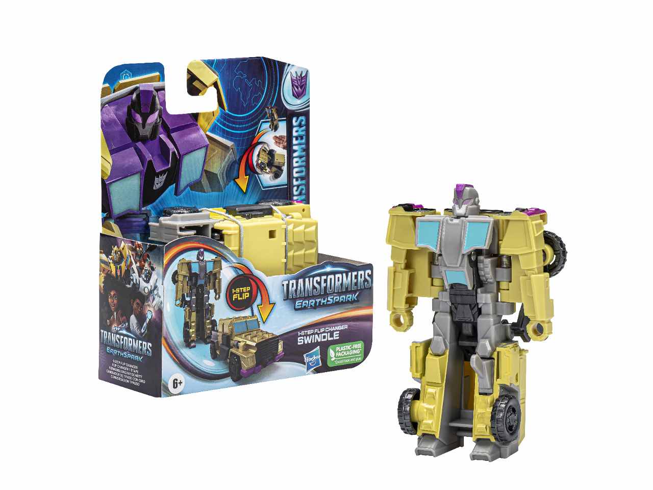 Transformers earthspark 1 step flip