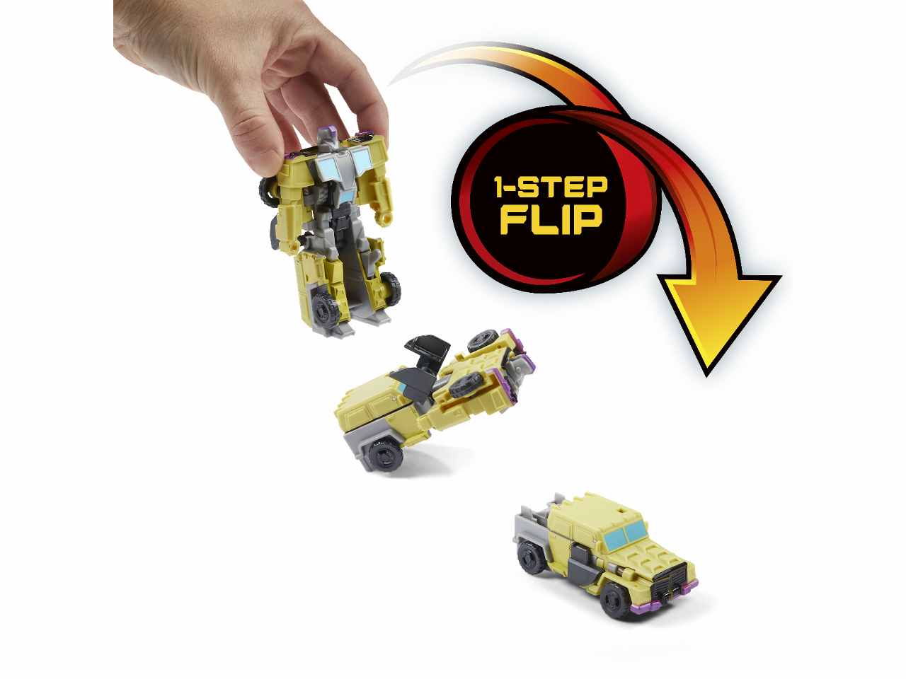 Transformers earthspark 1 step flip
