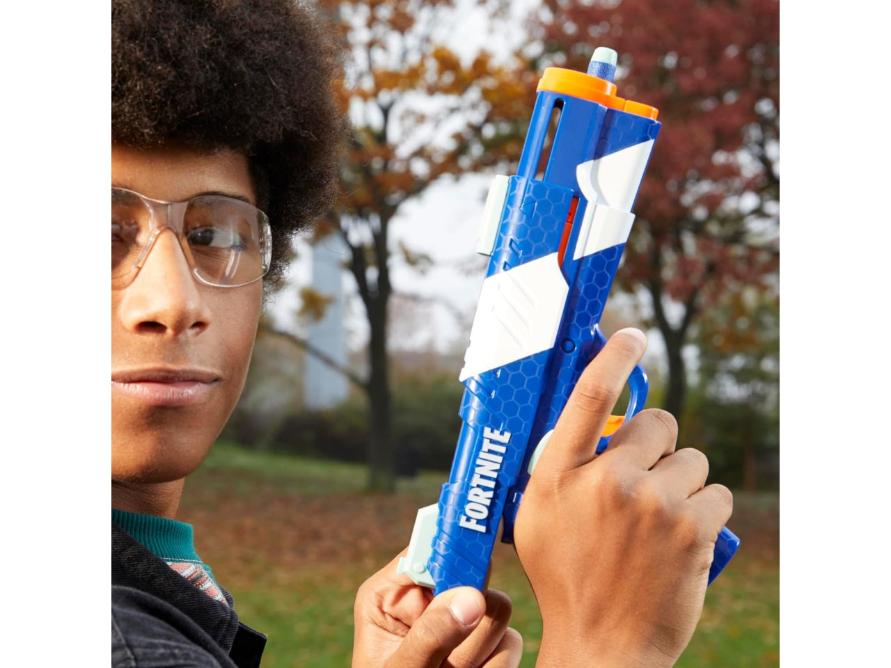 Nerf Fortnite - Confezione da 2 blaster Fortnite e 6 dardi Nerf Elite in gommapiuma - Hasbro