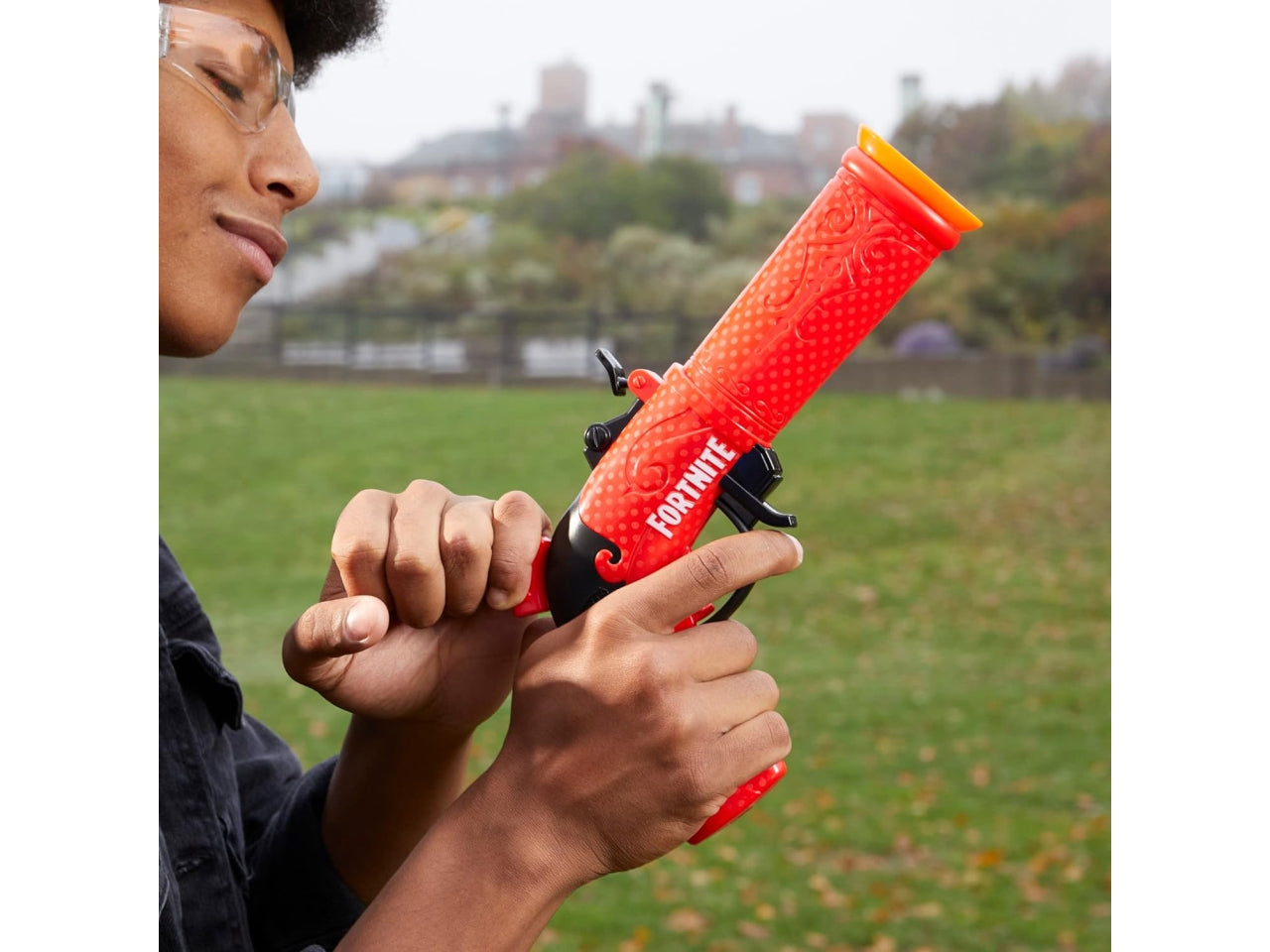 Nerf Fortnite - Confezione da 2 blaster Fortnite e 6 dardi Nerf Elite in gommapiuma - Hasbro