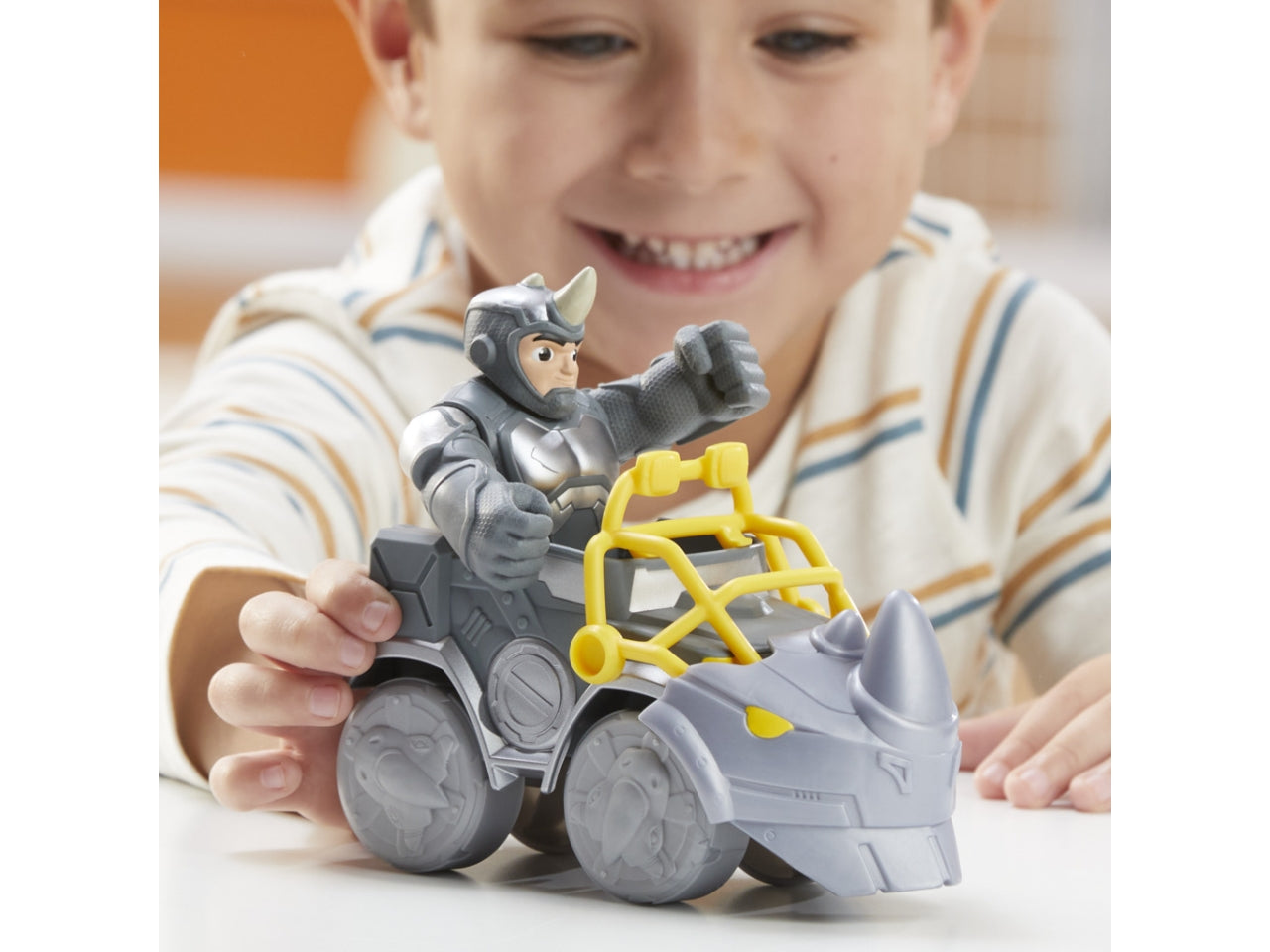 Spidey veicolo con personaggio e accessori - rhino