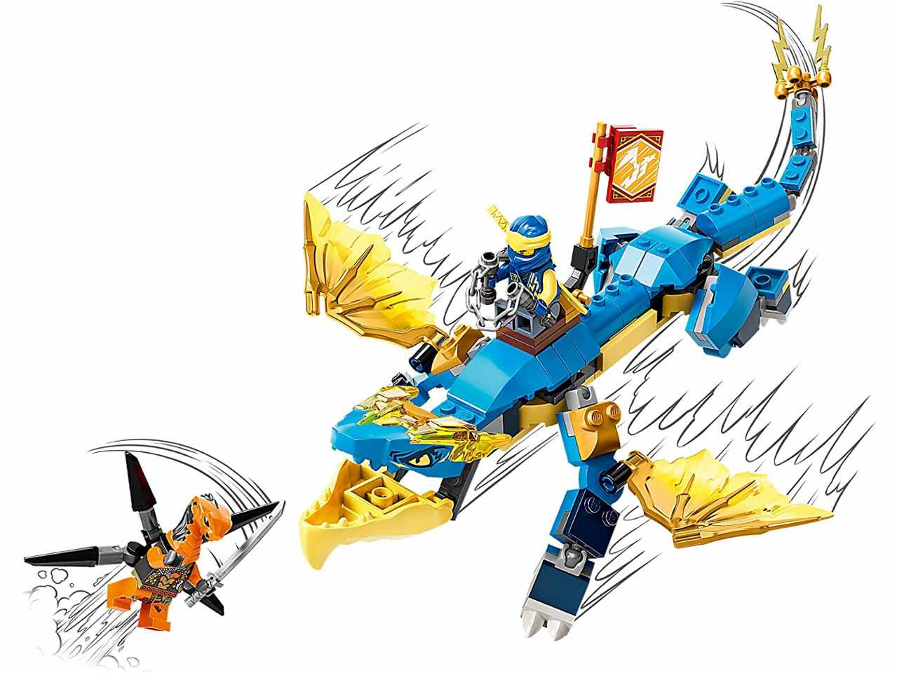 Lego ninjago dragone del tuono 71760