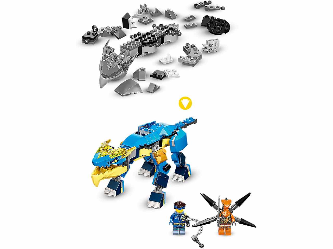 Lego ninjago dragone del tuono 71760