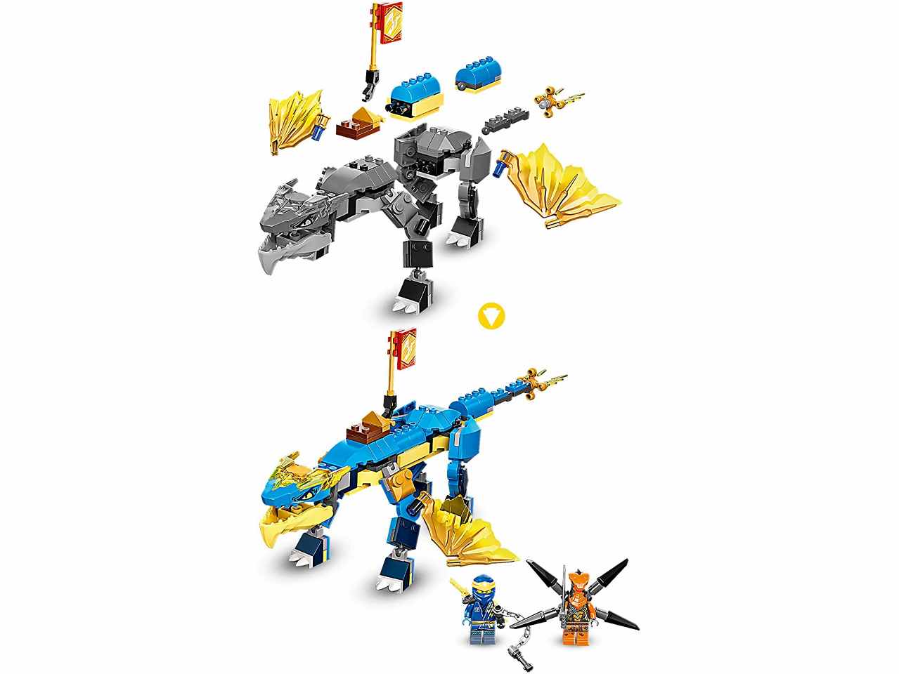 Lego ninjago dragone del tuono 71760
