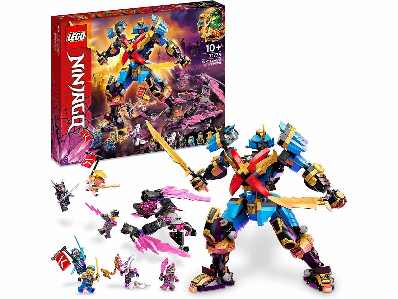 Lego ninjago mech samurai x di nya71775