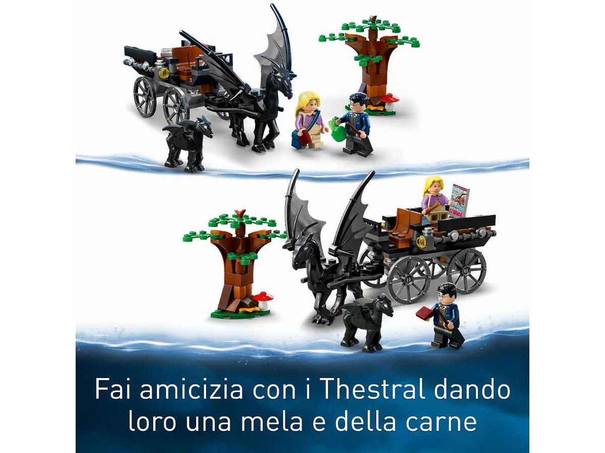 Lego harry potter thestral e carr.76400