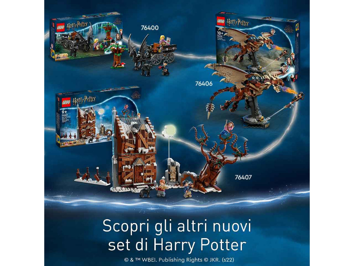 Lego harry potter thestral e carr.76400
