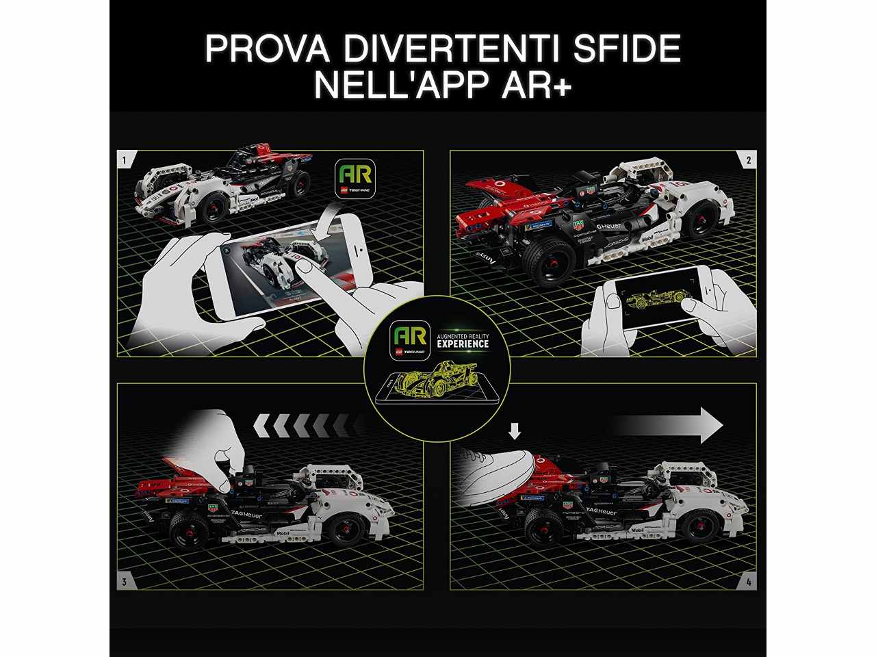 Lego technic porsche 99x electric 42137