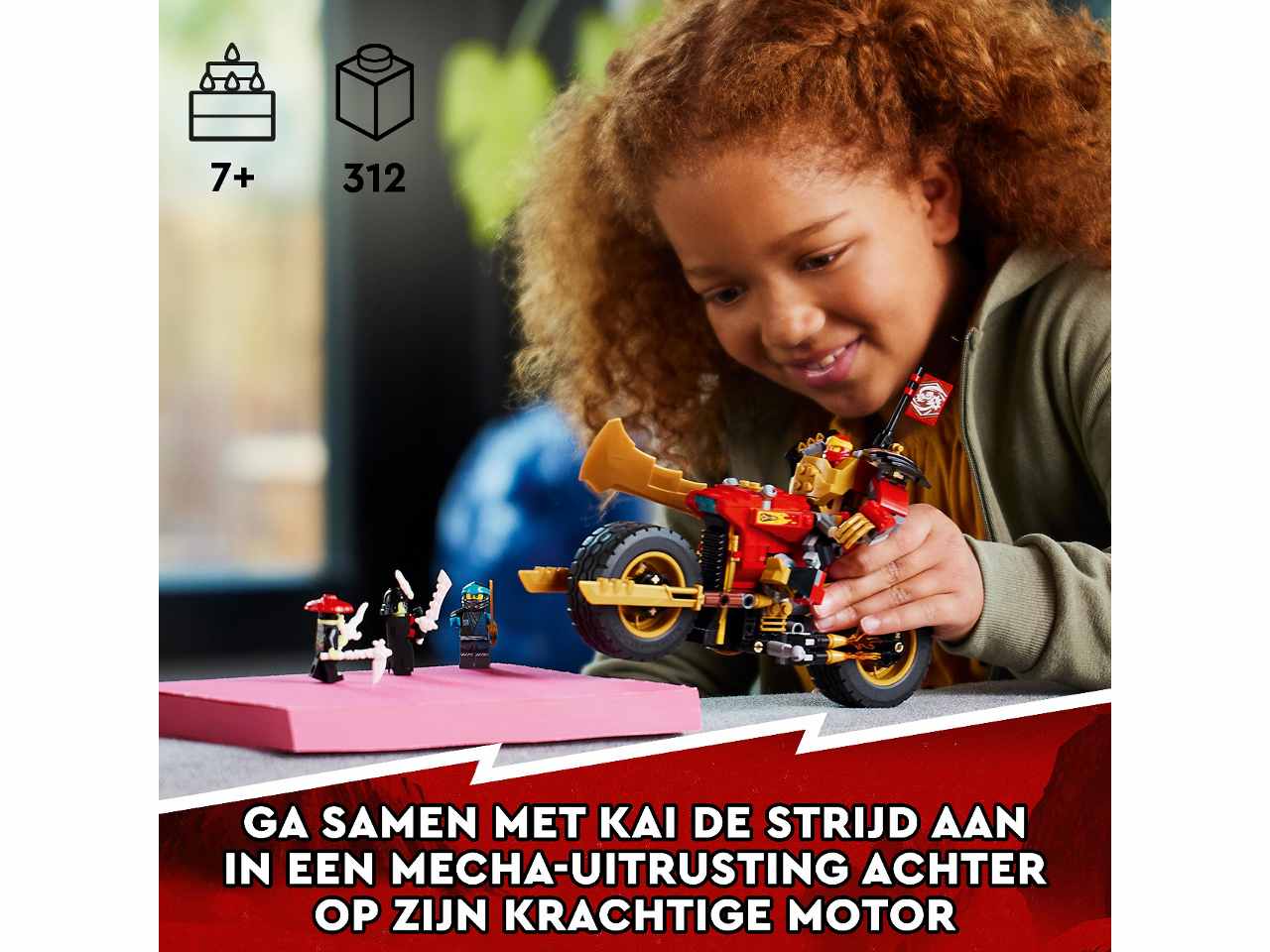 Lego ninjago mech rider di kai evolution