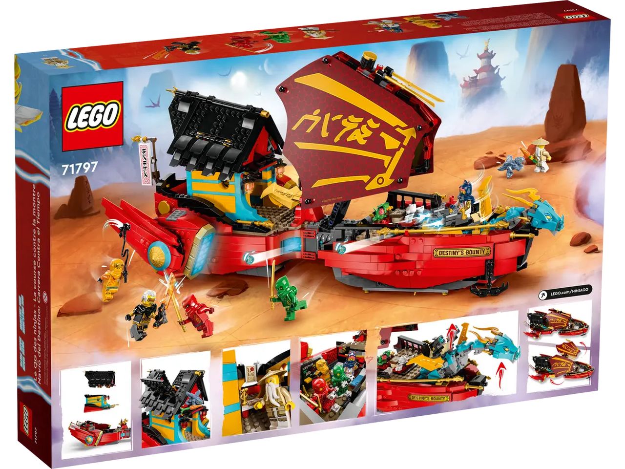 Lego Ninjago Il Vascello del Destino 71797