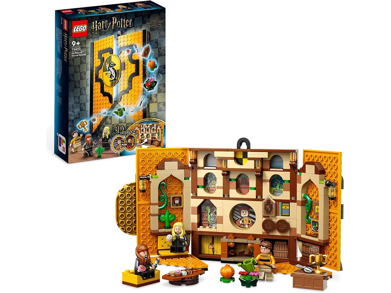 Lego harry potter tm stendardo della casa tassorosso