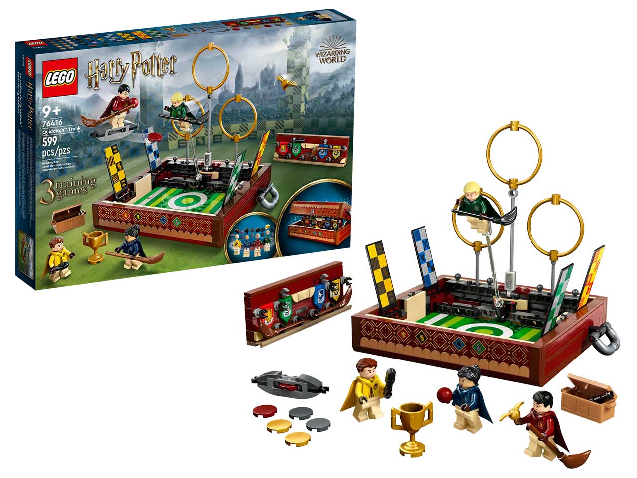 Lego harry potter tm baule del quidditch