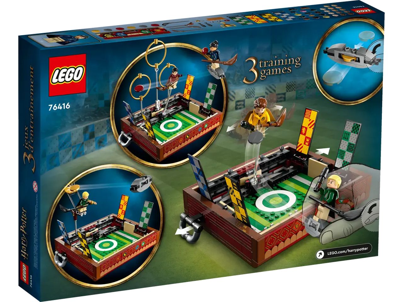 Lego harry potter tm baule del quidditch