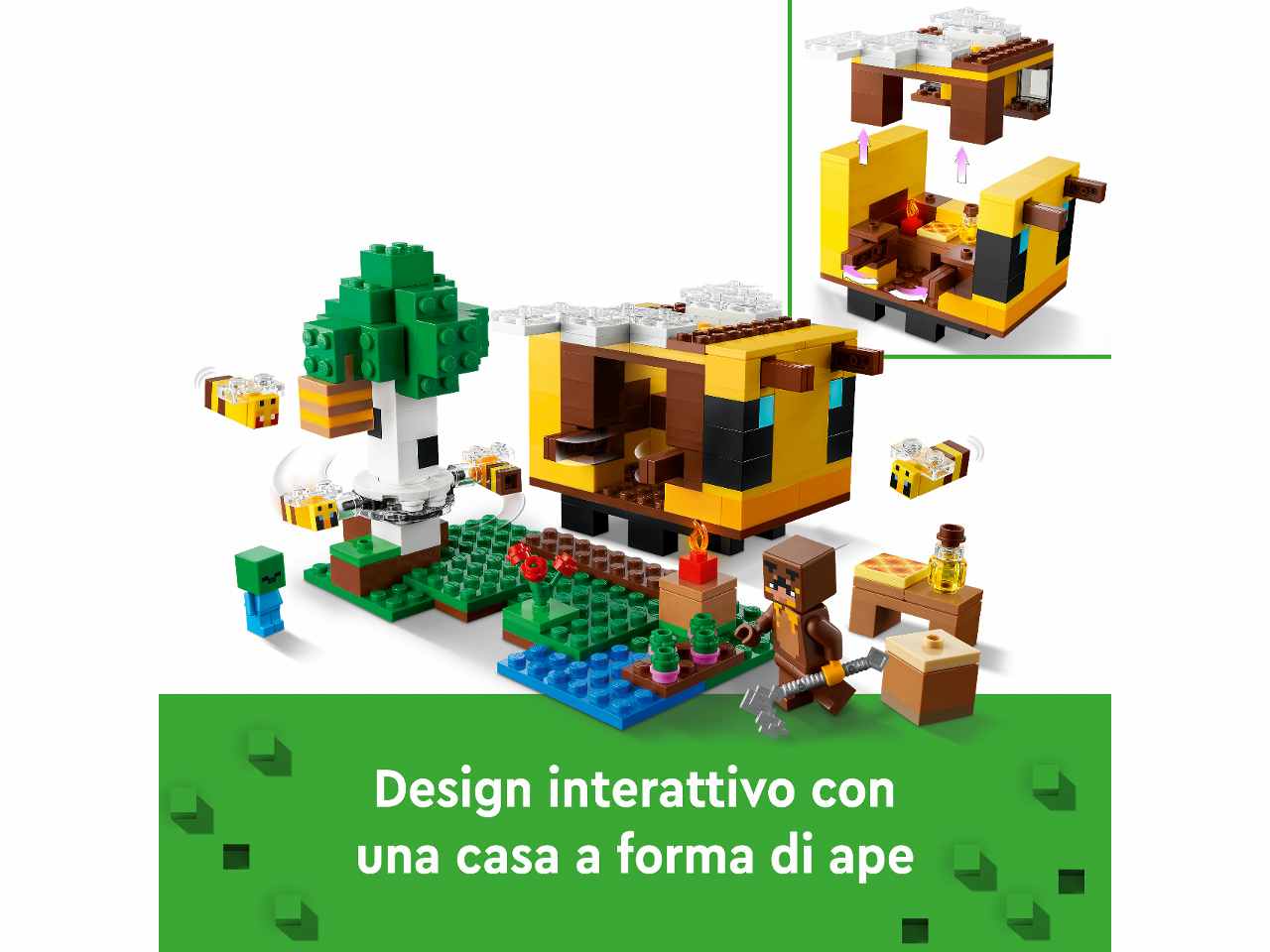 Lego Minecraft Il Cottage dellApe 21241
