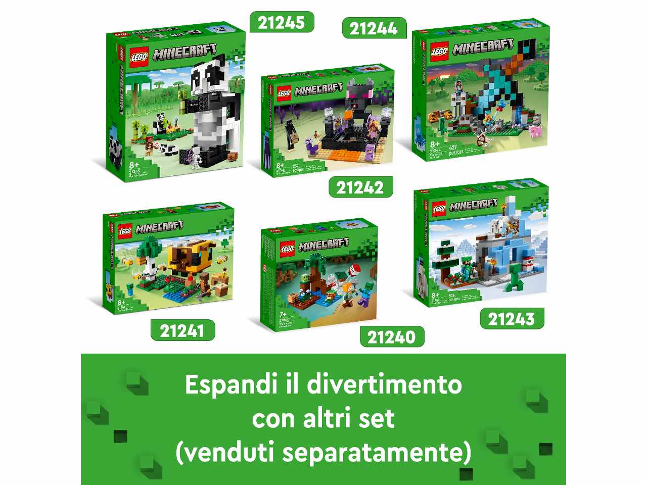 Lego Minecraft Il Cottage dellApe 21241
