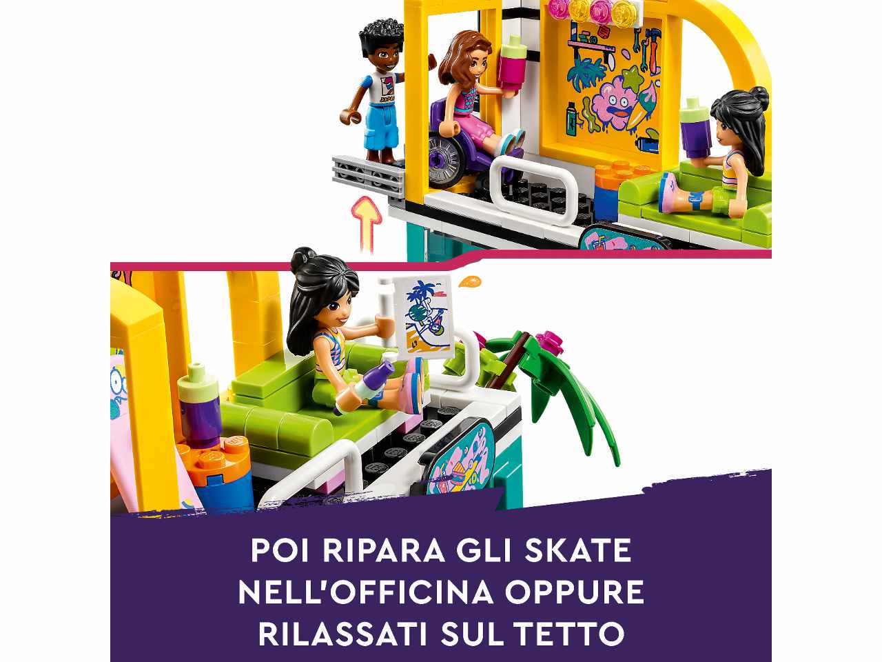 Lego friends skate park