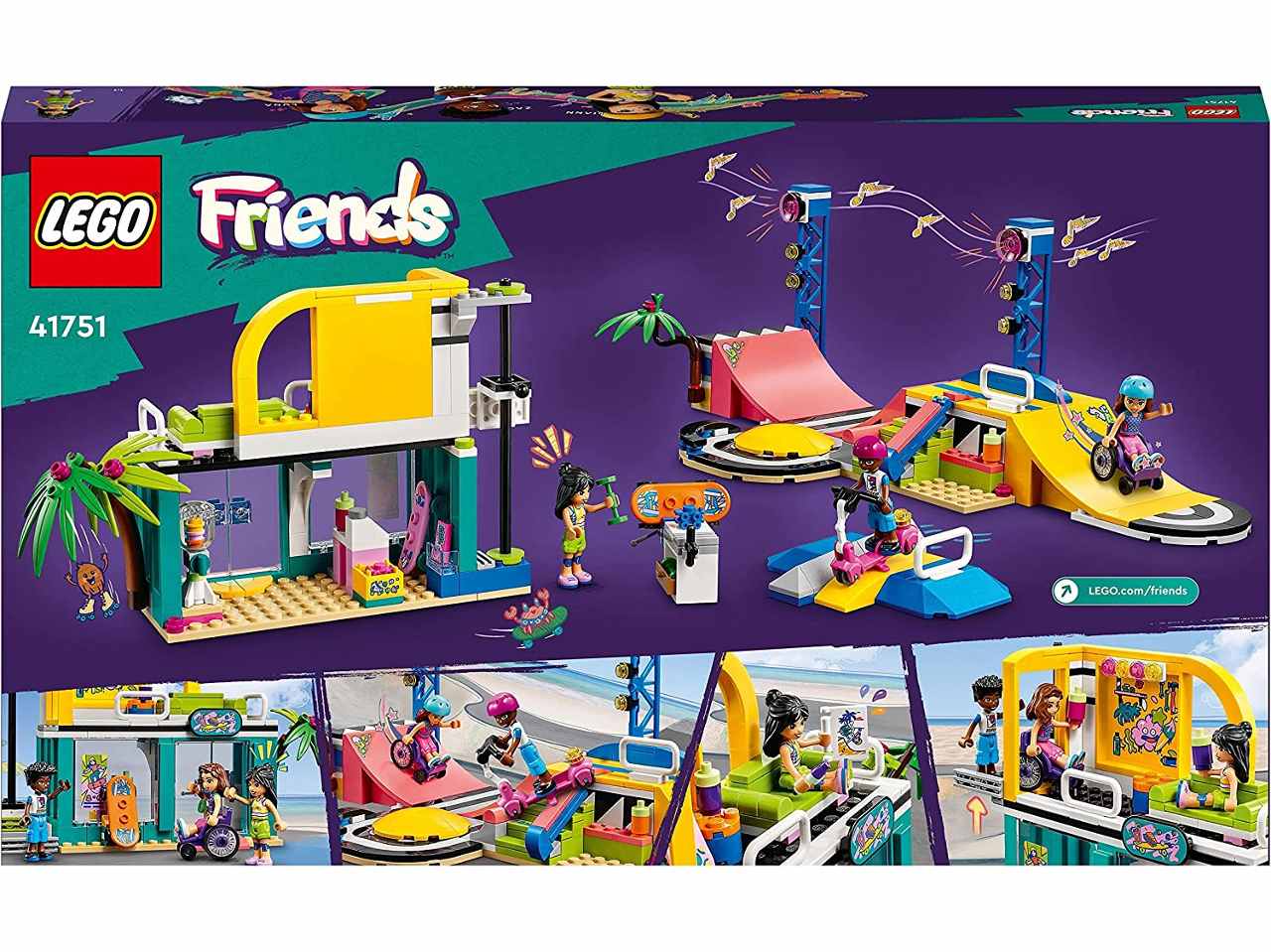 Lego friends skate park