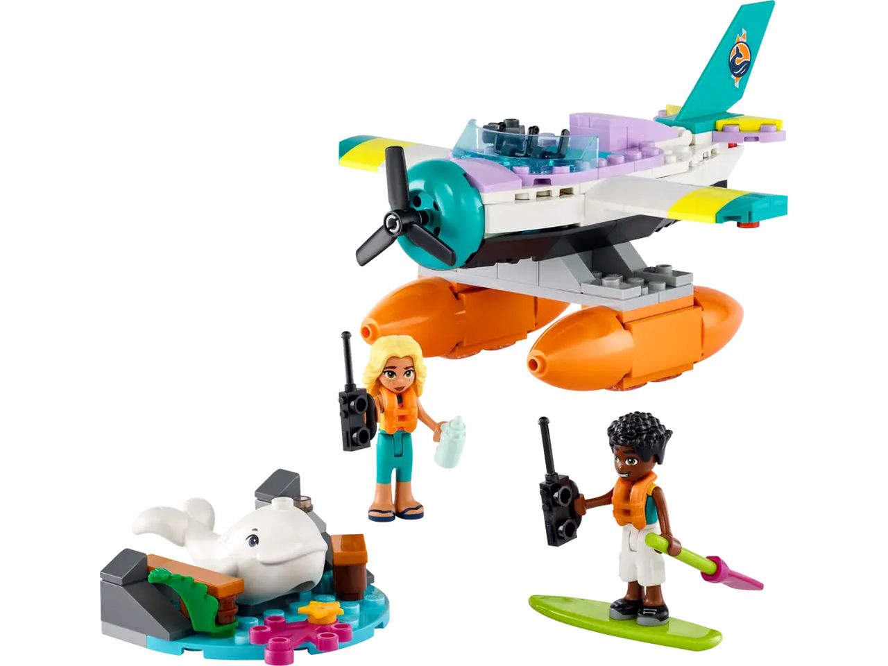 Lego friends idrovolante di salvataggio