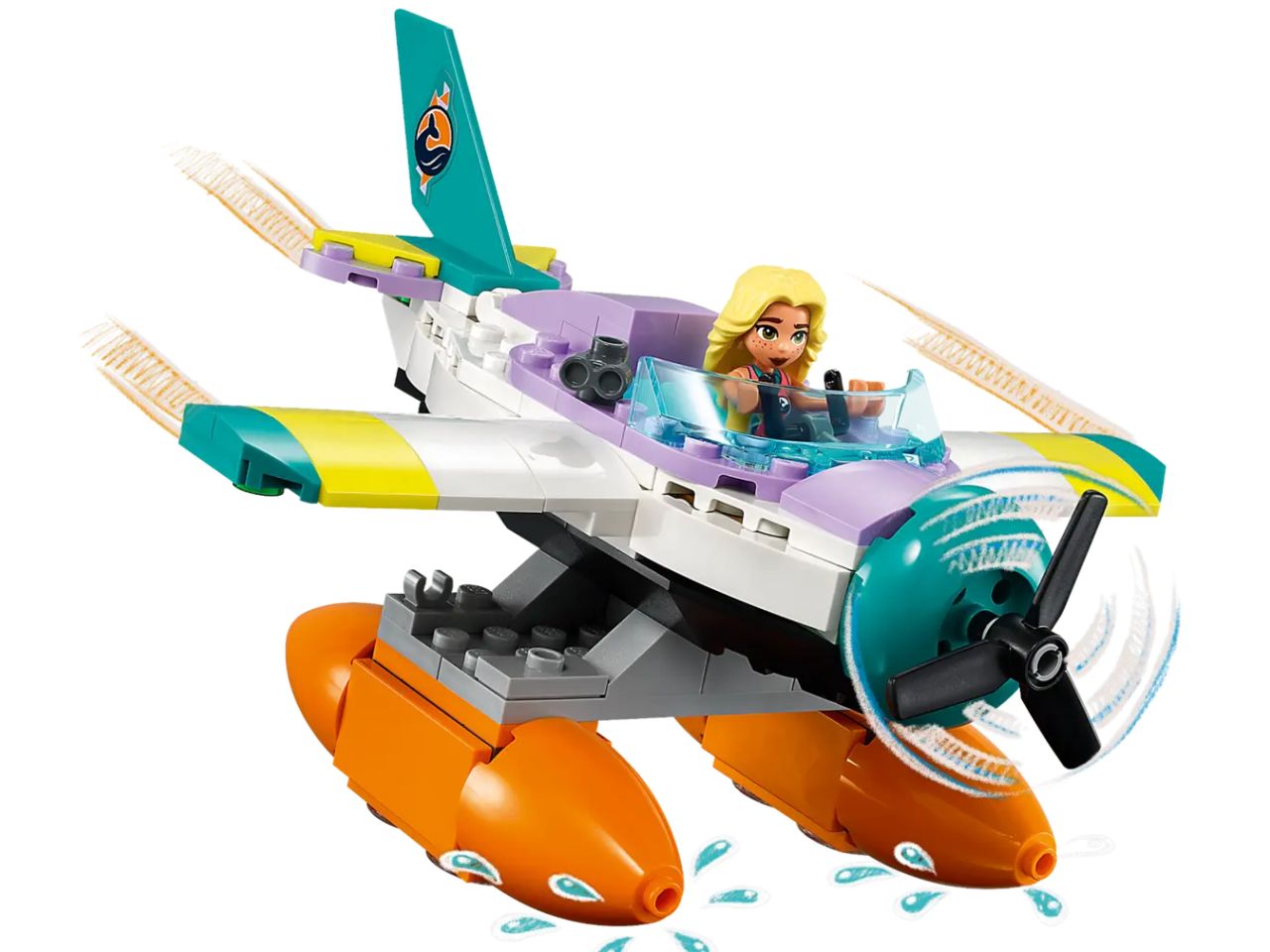 Lego friends idrovolante di salvataggio