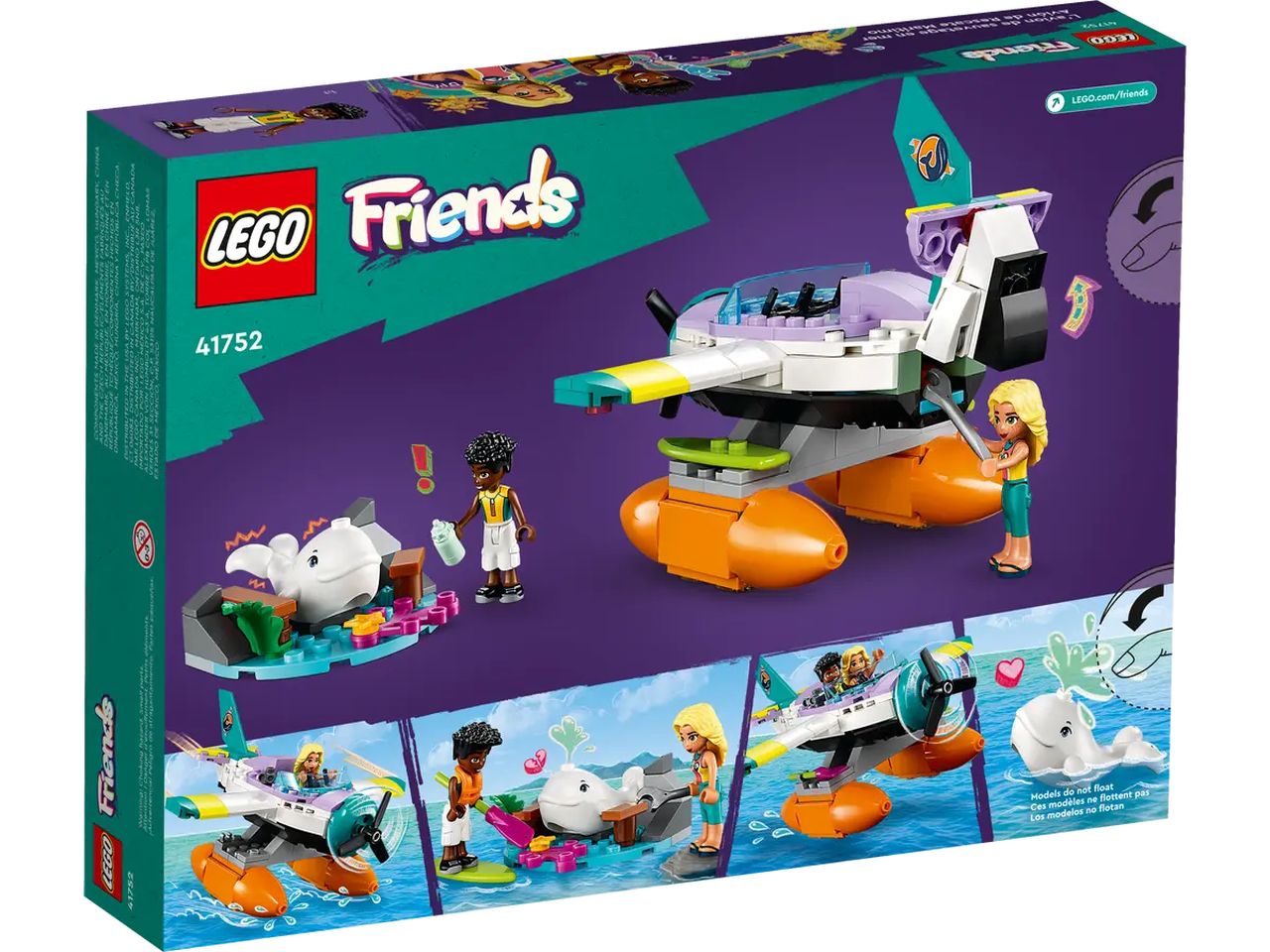 Lego friends idrovolante di salvataggio