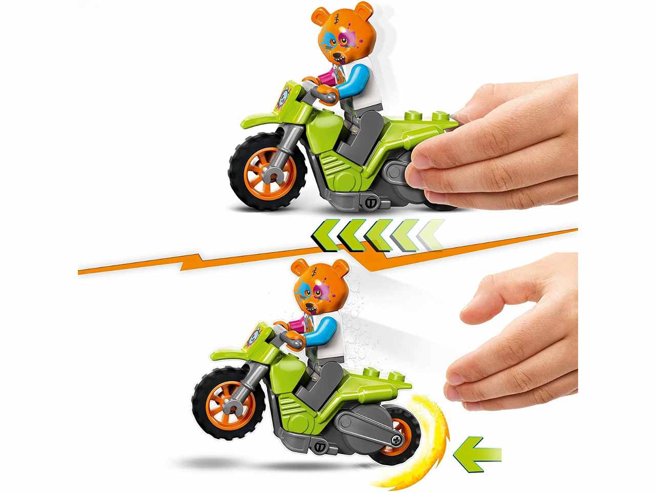Lego city stuntz stunt bike orso