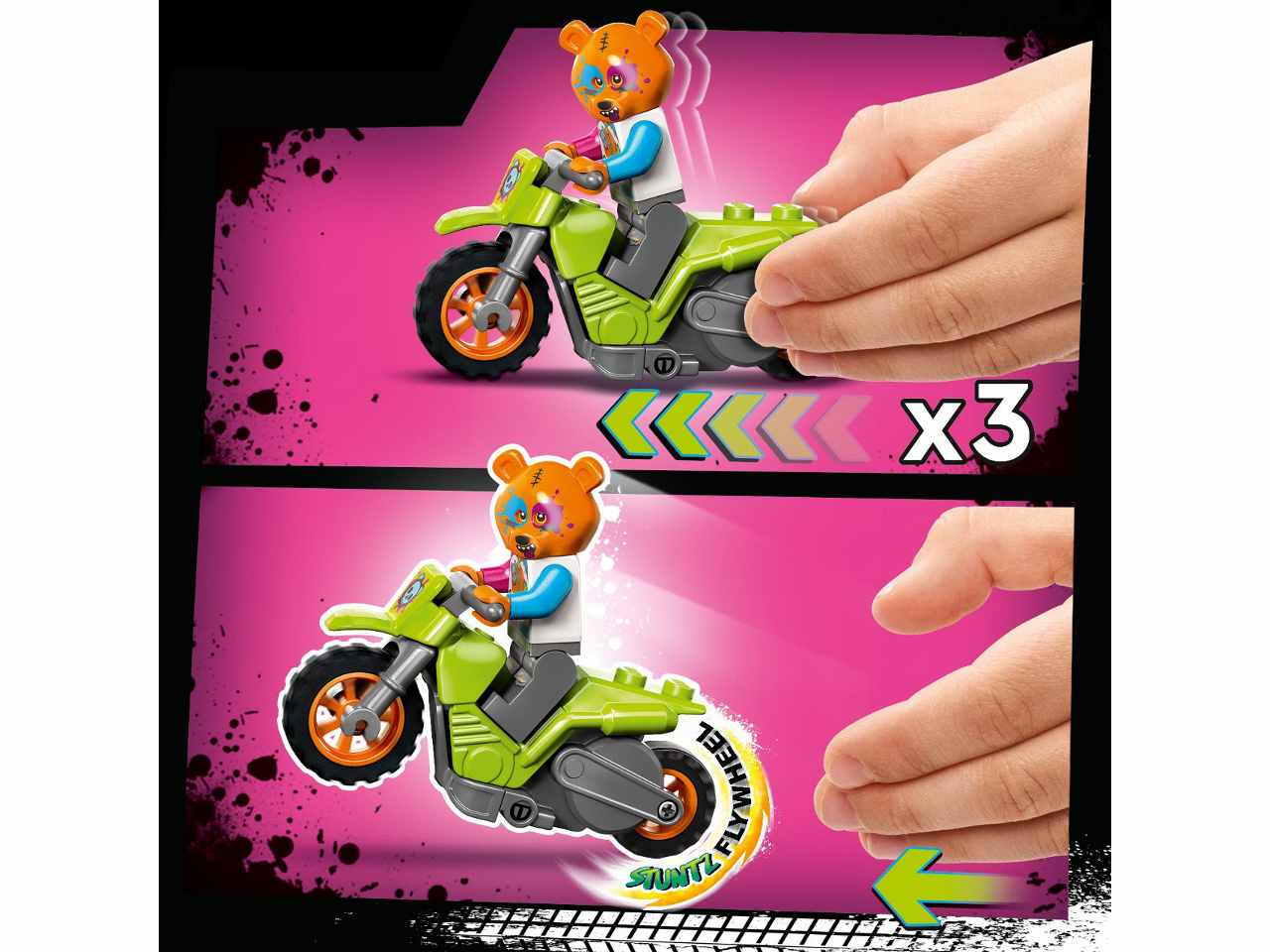 Lego city stuntz stunt bike orso
