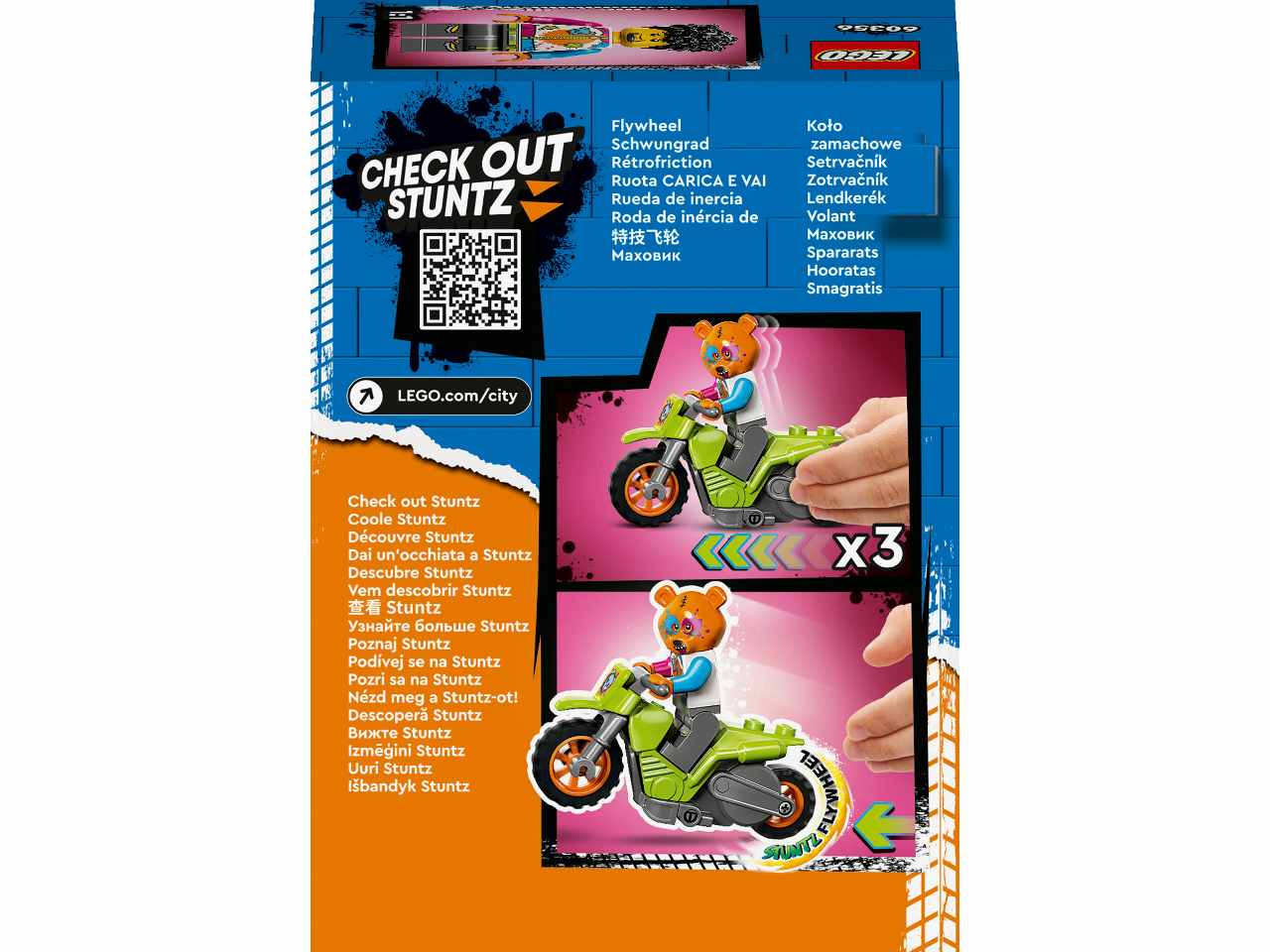 Lego city stuntz stunt bike orso