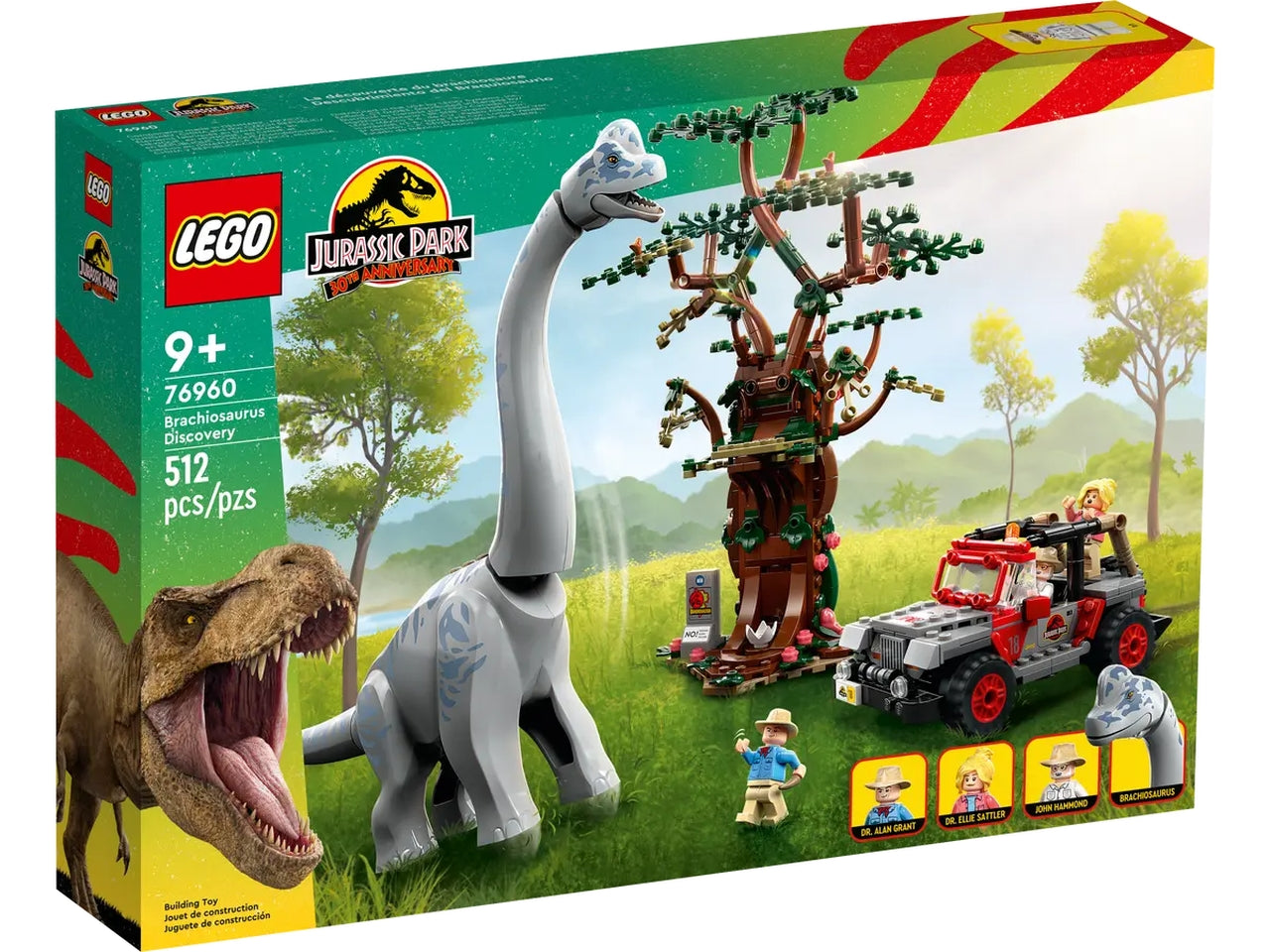 Lego Jurassic Park La Scoperta del Brachiosauro 76960
