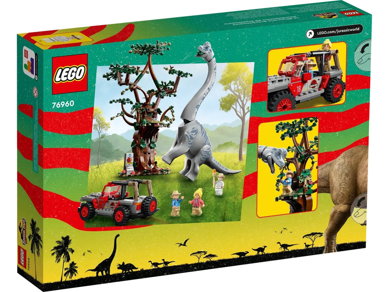 Lego Jurassic Park La Scoperta del Brachiosauro 76960