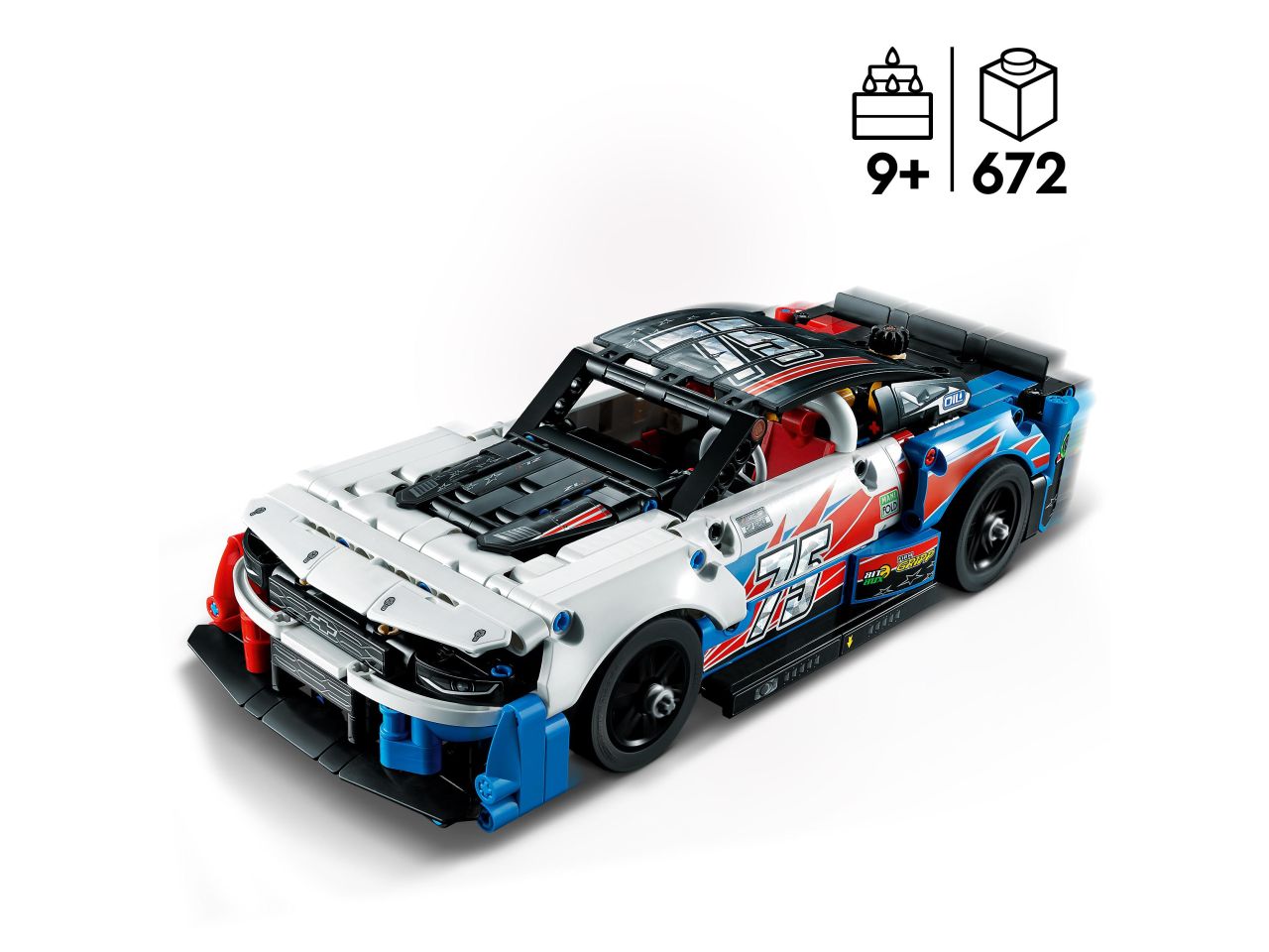 Lego Technic Nascar Next Gen Chevrolet Camaro ZL1 42153