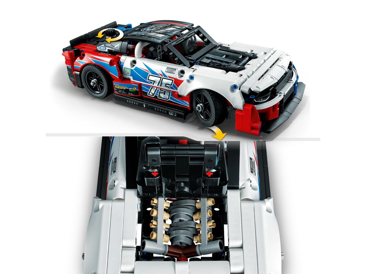 Lego Technic Nascar Next Gen Chevrolet Camaro ZL1 42153