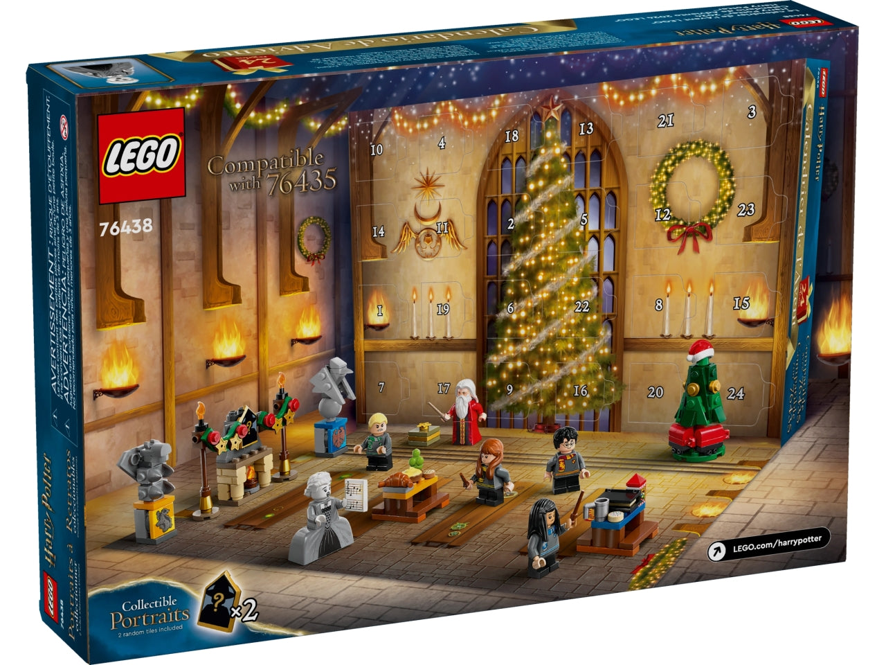 Lego Harry Potter tm calendario dellavvento 2024 - 301 pezzi per bambini di età 7+ 76438