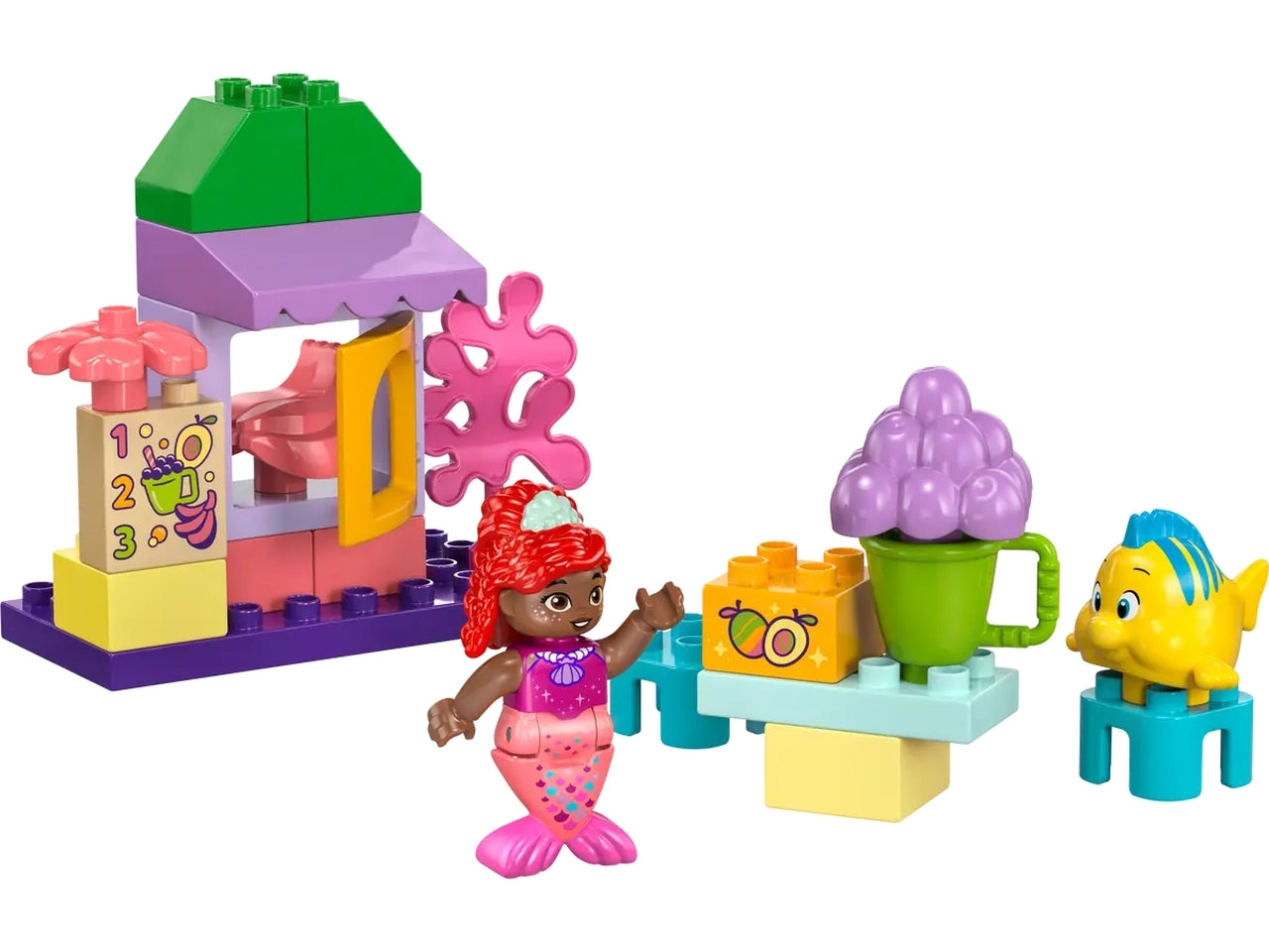 Lego Duplo Disney Il Chiosco del Caffè di Ariel e Flounder 10420
