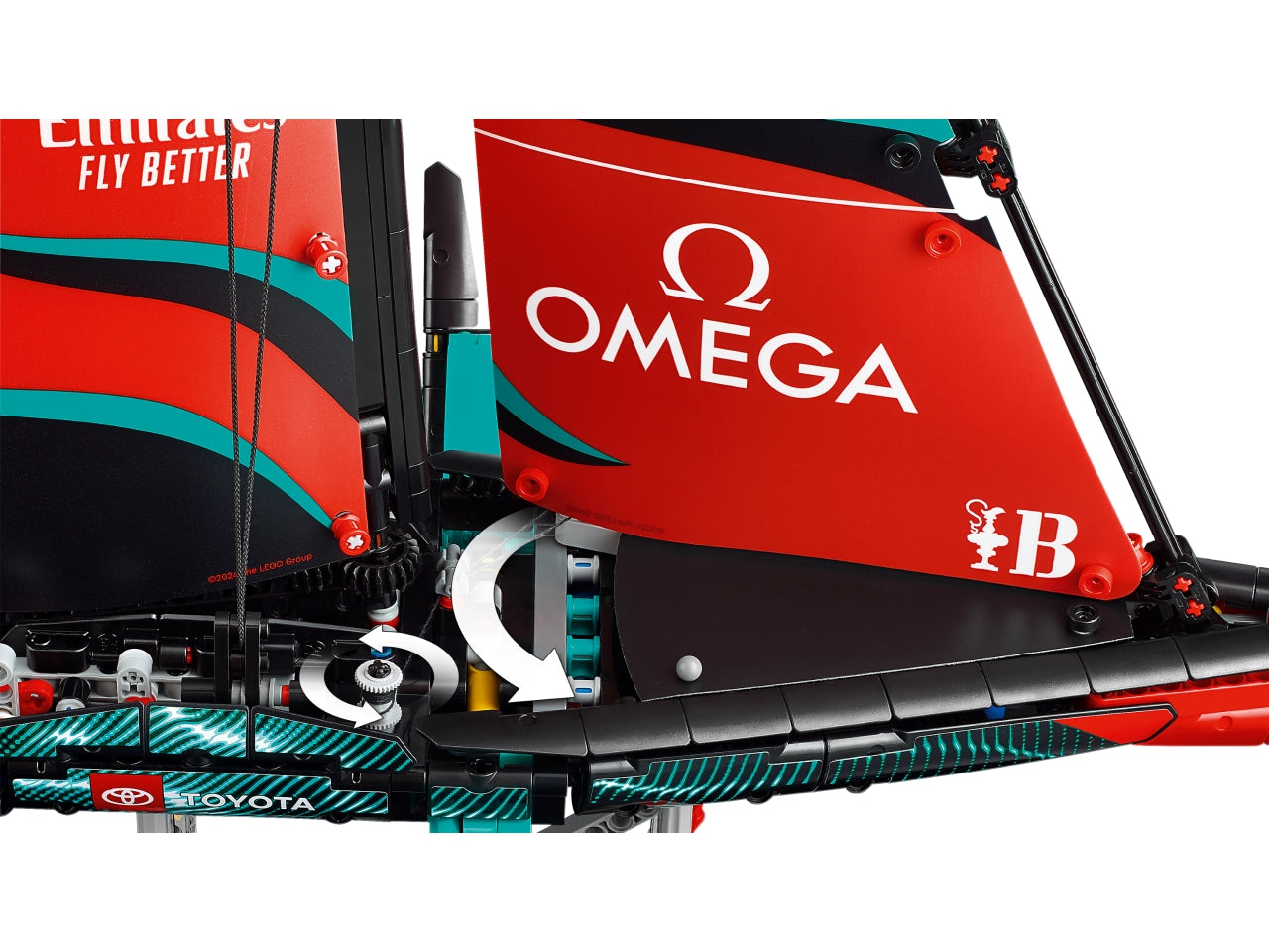 LEGO Technic - yacht da regata per adulti 18+ Yacht Emirates Team New Zealand AC75 42174
