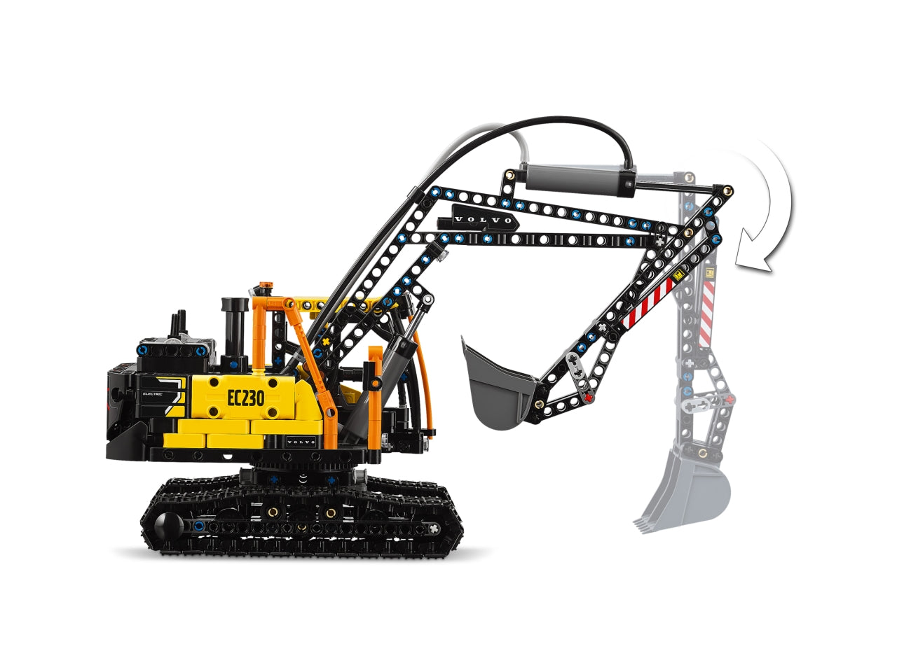 LEGO Technic - Autocarro Volvo giocattolo con escavatore costruibile - Set da 2.274 pezzi per età 10+ 42175
