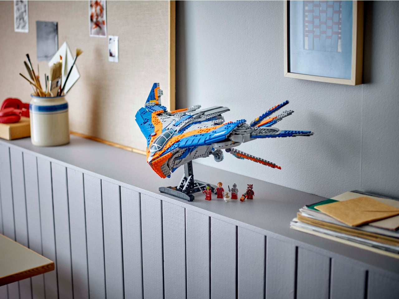 LEGO Marvel - Astronave giocattolo costruibile per bambini: il set di gioco Guardiani della Galassia: è progettato per i bambini e le bambine dai 12 anni in su 76286