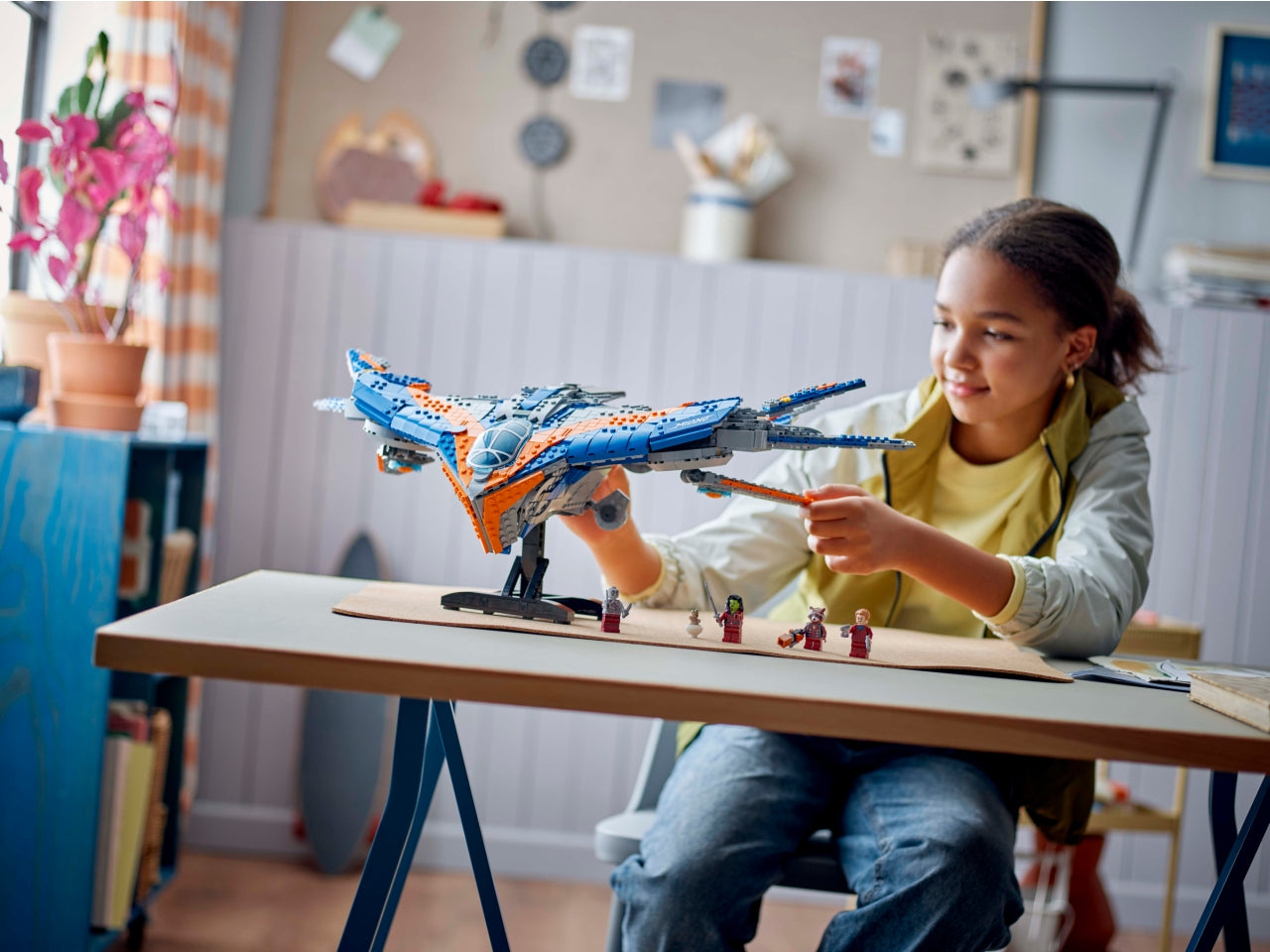 LEGO Marvel - Astronave giocattolo costruibile per bambini: il set di gioco Guardiani della Galassia: è progettato per i bambini e le bambine dai 12 anni in su 76286