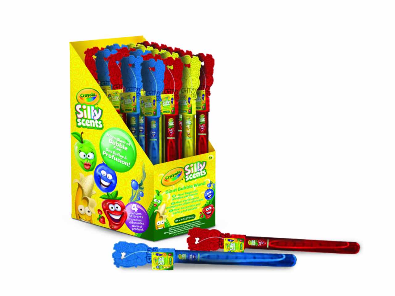 Maxi Bolle di Sapone Profumate Crayola