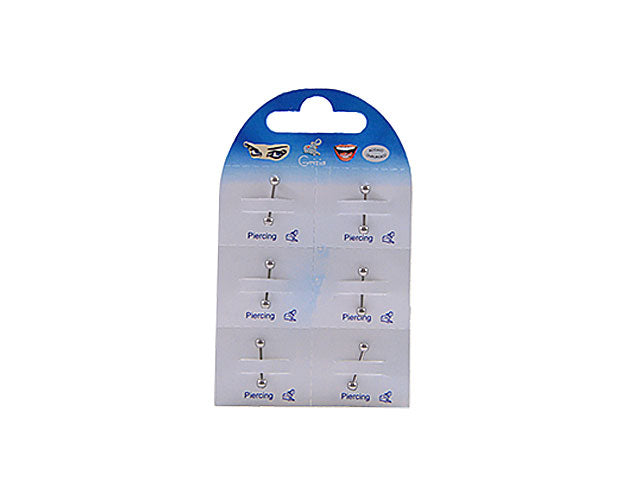 Barretta 1,2x10 palline zircone bp8650