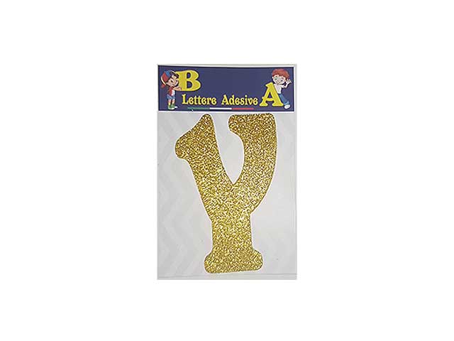 Lettera oro y 12cm