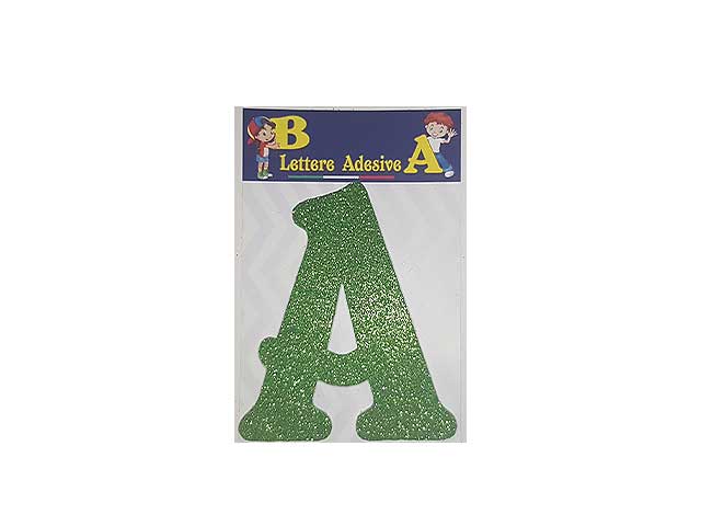 Lettera verde a 12cm
