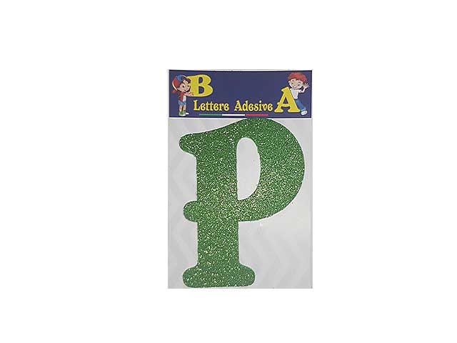 Lettera verde p 12cm