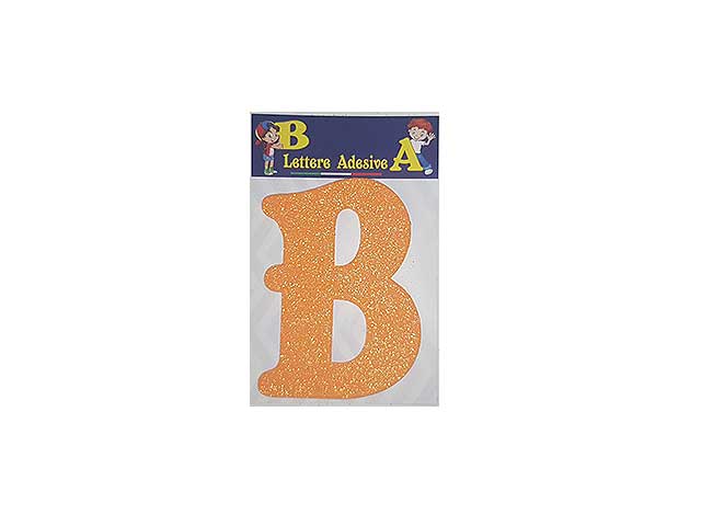 Lettera arancio b 12cm