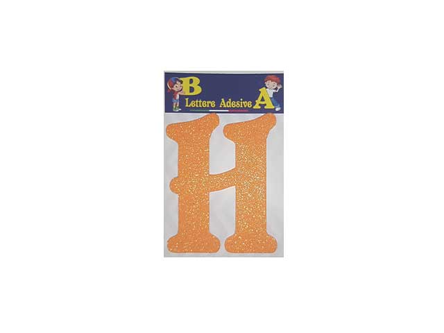 Lettera arancio h 12cm