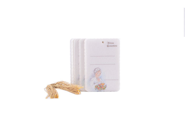 Talloncino pergamena per comunione 50 talloncini