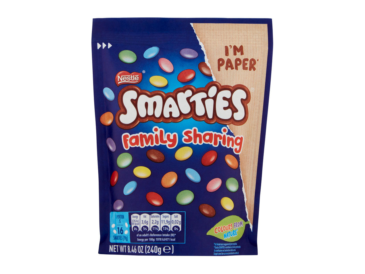 Smarties bag 240g