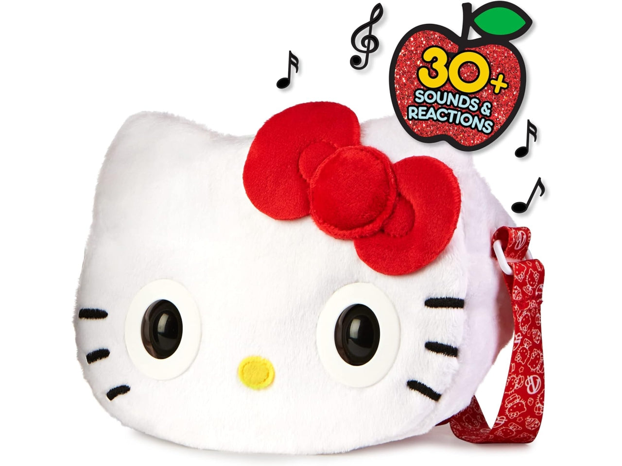 Purse Pets, Sanrio Hello Kitty And Friends, Animale Giocattolo e Borsa interattiva Hello Kitty con Oltre 30 Suoni e reazioni, Giocattoli per Bambine | Spin Master