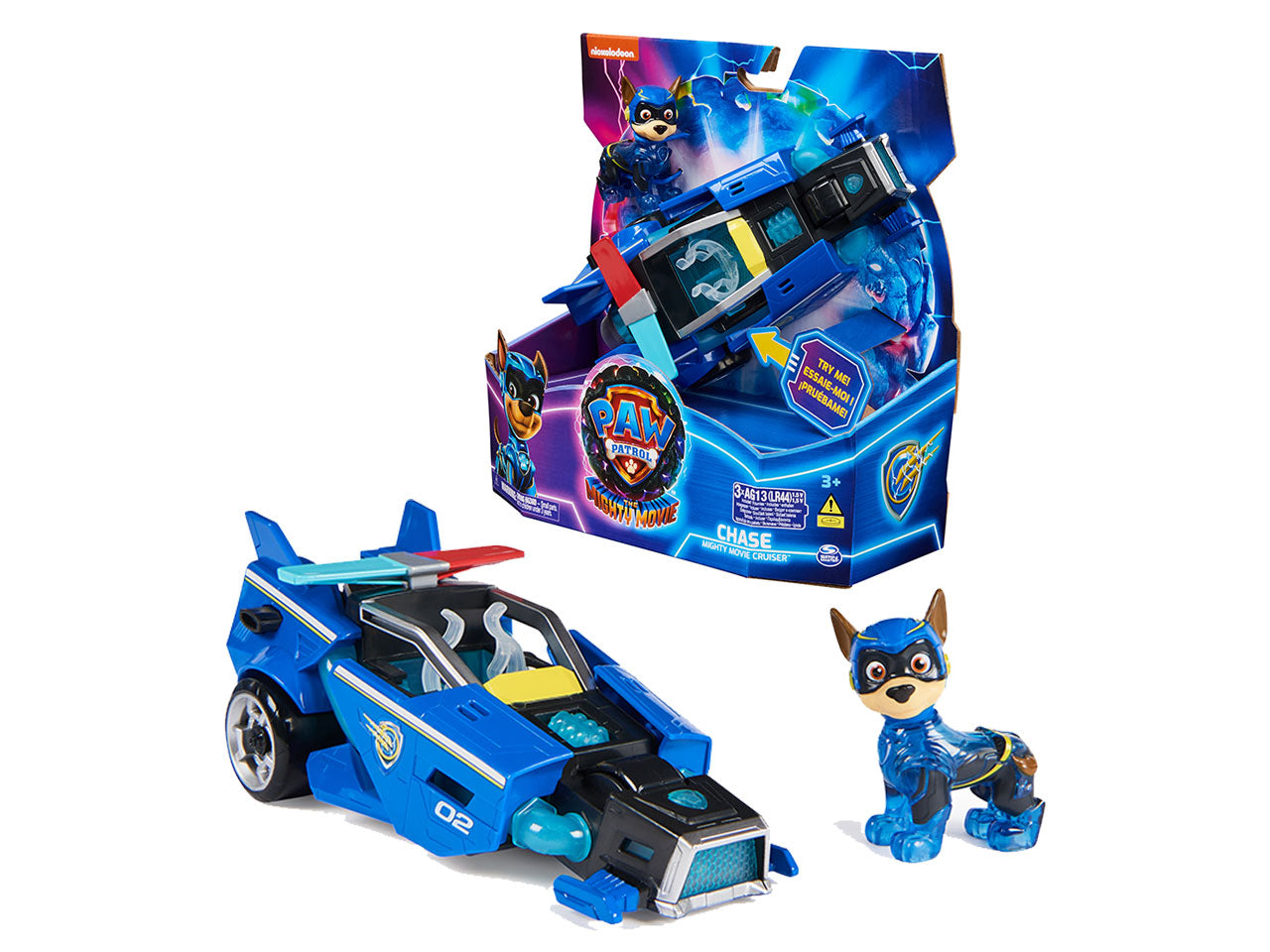 Paw patrol veicolo tematizzato movie chase